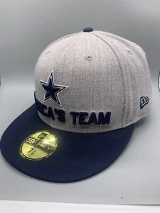 New Era 59Fifty Americas Team ~ Dallas Cowboys ~ Navy Blue/Gray Cap Mütze, Gr. 7 1/4 - Bild 1 von 4