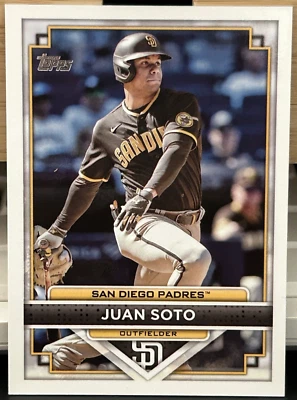 2023 Topps Baseball Flagship Collection Juan Soto #42 San Diego Padres Exclusive - Image 1 of 2