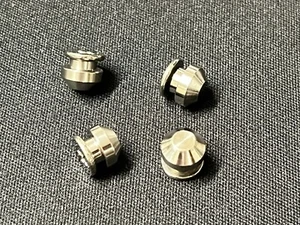 REGO LICENSE NUMBER PLATE, CHICAGO SCREW (CUSTOM) FOR FIXING FRAMES - 304 S.S. - Picture 1 of 5