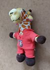 Lancashire Lightning Cricket - Lanky the Giraffe - 8" Soft Toy Mascot