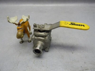 Sharpe Valves 4352110860 Ball Valve 3/4" Pipe 1200 PSI Sanitary - Image 1 of 4