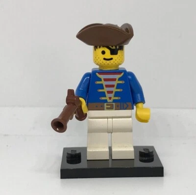 LEGO Pirates : Veste bleu - Figurine Personnage - Set 10040 6285 6270  pi009 - Photo 1/2