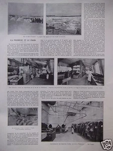 ARTICLE DE PRESSE 1930 LA FOURRURE ET LE FROID RÉVILLON FRÈRES AU FRIGORIFIQUE - Picture 1 of 1
