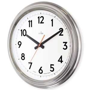 Acctim Clayton Orologio da Parete Analogico, 40 cm, Cromato - Foto 1 di 14