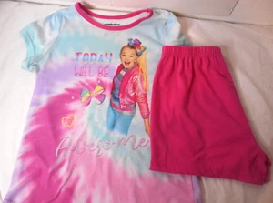 2021 Nickelodeon 2 Pc Pajamas Girls Size L Top & Shorts Today Will Be Awesome - Picture 1 of 13