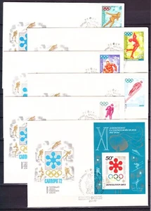 Russia, 1972,  6 FDC, Sport, Michel 3979-3983, SS#74 - Picture 1 of 1