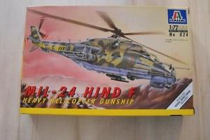 KIT ITALERI N°024 SCALA 1/72 NUOVO MIL -24 HIND F - Foto 1 di 2