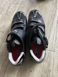 Bontrager RC Road Men's Size 12 Black Triple Strap InForm Cycling Shoes 435687 - Picture 1 of 6