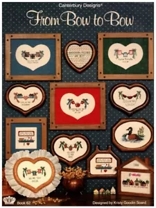 Teacher Gift Designs Cross Stitch Pattern From Bow to Bow Duck Canterbury 1988 - Picture 1 of 3