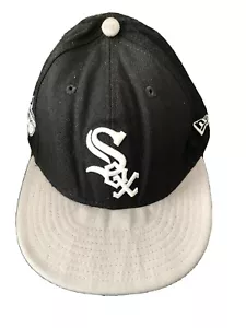 New Era 950 Chicago White Sox "Basic" Snapback Hat (Black/White) Men's MLB Cap - Picture 1 of 8