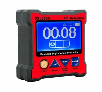 Dual-axis electronic level high-precision angle ruler digital display angle mete - Image 1 of 4