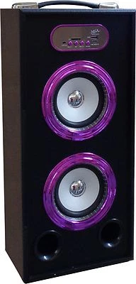 MOBILE BLUETOOTH SOUNDBOX - PINK - LAUTSPRECHER -RADIO FM-AUX-USB-SD-MP3- BOX16 - Bild 1 von 4