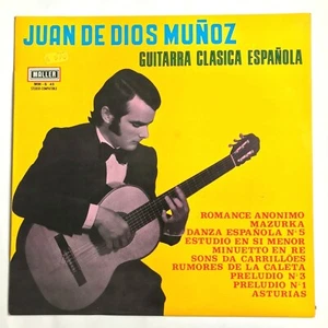 Juan De Dios Munoz - Spanish Classical Guitar Vinyl LP NM - Picture 1 of 6