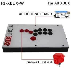 Fightbox F1 All Button Leverless Arcade Game Controller For PC/PS/Xbox/Switch - Picture 1 of 42