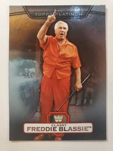 2010 Topps WWE Platinum Classy Freddie Blassie #75 - Picture 1 of 2