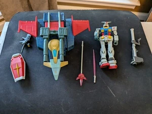 2000 Bandai Mobile Suit Gundam - RX78 & G Fighter - Picture 1 of 5