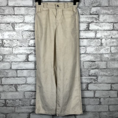 Pantalón MADEWELL $108 Petite Emmett 2.0 Pierna Ancha Pana Natural Talla 24P NN254 Foto 1 de 4