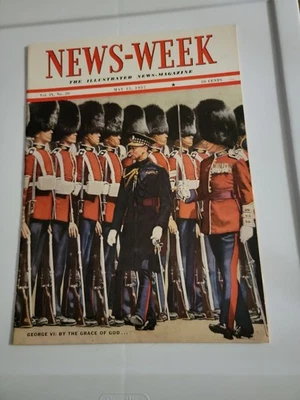 News-Week Cover – May 15, 1937 King George VI " by the grace of God... - Image 1 of 4