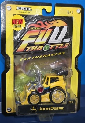 2006 ERTL Full Throttle Earthshakers John Deere Tractor with Plow ES 4 New Item - Image 1 of 4