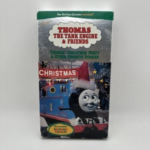 1994 Thomas The Tank Engine And Friends Christmas Party VHS George Carlin OOP FS - Picture 1 of 7