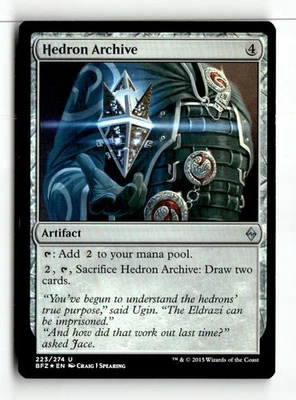 MTG Foil Hedron Archive - BFZ Moderately Played English - Image 1 of 3