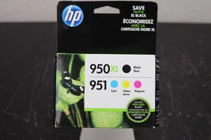 2018 Set 4 Genuine HP 950XL 951 Cartridge Officejet Pro 8100 8600 New - Picture 1 of 4
