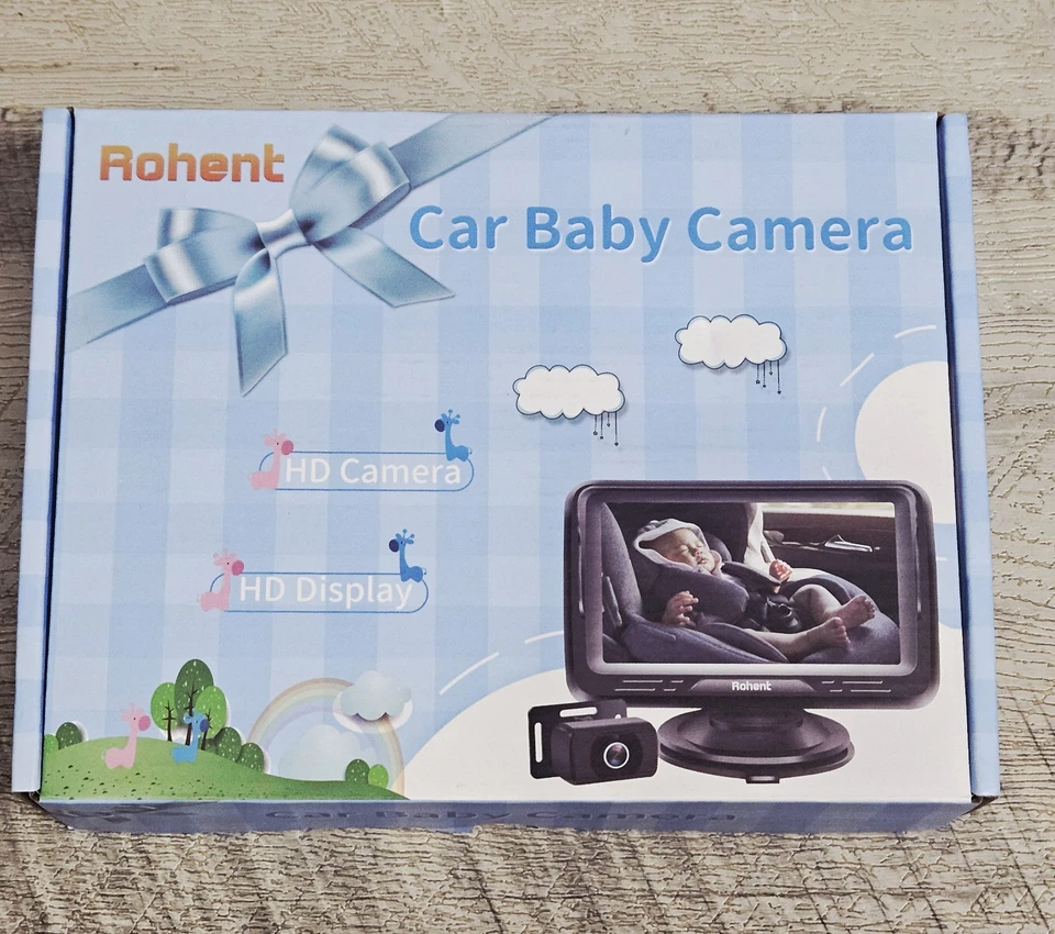 Baby Car Camera HD 1080p Black Pre-owned Excellent Condition - Image 1 of 1