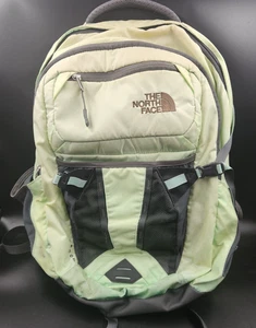 The North Face Recon Backpack Mint Green 20" Nylon Flexvent Hiking Performance - Picture 1 of 5