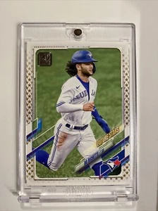 Bo Bichette 'Future Stars' Gold Star Parallel 2021 Topps Toronto Blue Jays #310 - Picture 1 of 9