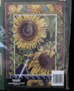 RARO GIRASOLES Kit de punto de cruz contado Janlynn Nuevo 1995 L Stephenson 03-101 - Imagen 1 de 4
