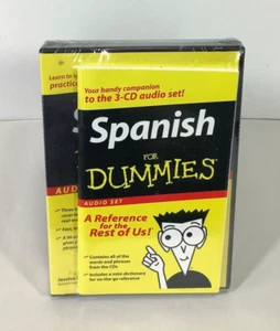 Neu versiegelt Spanisch für Dummies 3 CD Hörbuch Set mit Nachschlagewerk - Bild 1 von 6