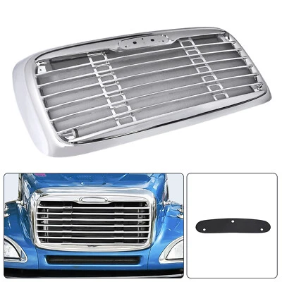 Fit For Freightliner Columbia 2000-2008 #A1715251002 Grille Chrome W/ Bug Screen Foto 1 de 4