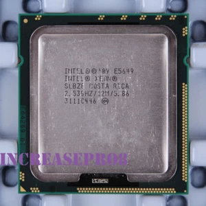 Intel Xeon E5649 Processor 2.53GHz Socket F, LGA 1366/Socket B CPU 80W 66MHz - Photo 1/4