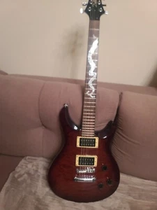 Dillion DR-500S PRS Style Set Neck inlaid mother of pearl serpent fretboard - Picture 1 of 10