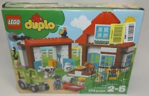 LEGO Duplo 10869 Farm Adventures farmer children sheep goat cow rooster rabbit - Picture 1 of 2