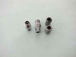 Lowrider Hydraulics two 3/8" check valves & two 9-16 keys  - Picture 1 of 3