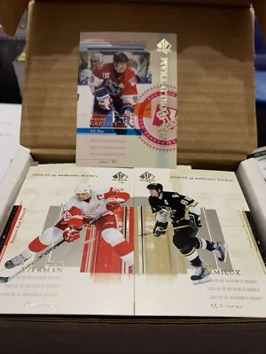 2004-05 UD SP AUTHENTIC COMPLETE HOCKEY SET W/SPs 1-150. GRETZKY LEMIEUX YZERMAN - Image 1 of 2