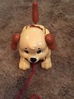 Vintage Fisher Price Pull Along Puppy-2005