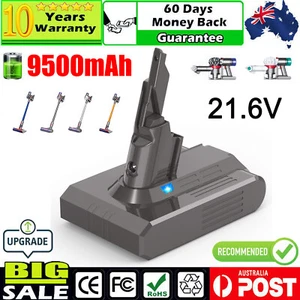 9500mAh For Dyson V7 Battery SV11 Animal V7 Motorhead V7 Absolute 21.6V AU - Picture 1 of 15