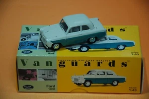 Rare Limited Edition Vanguards Ford 100E Ivory/Hereford Green VA2 1007 Boxed - Picture 1 of 3