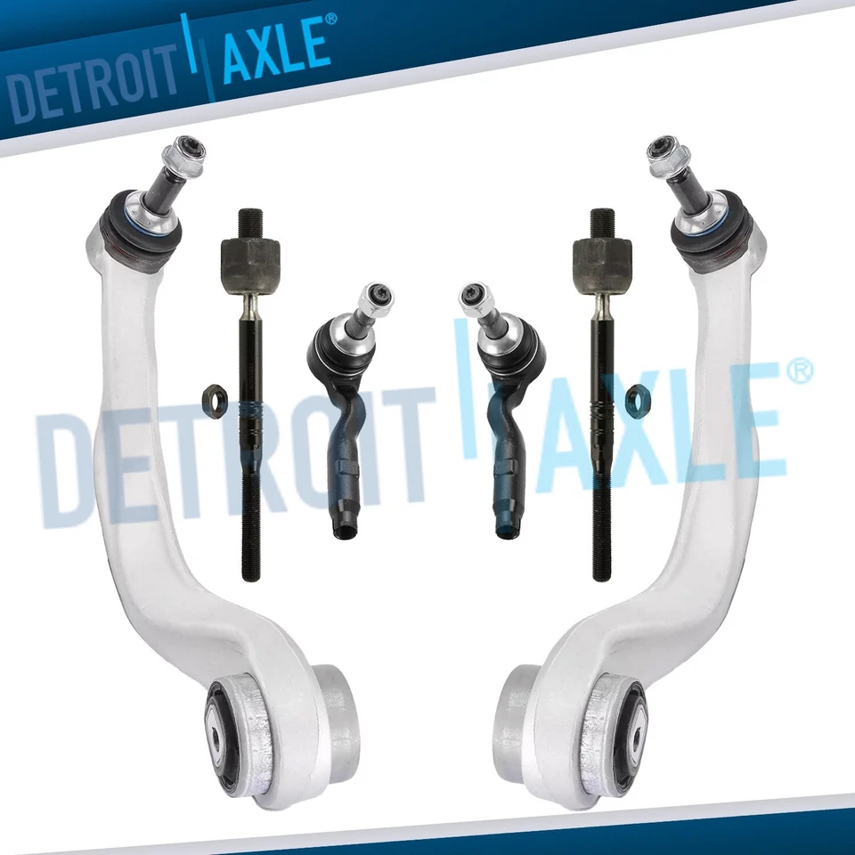 Front Lower Forward Control Arms Tie Rods Kit for BMW 535i 550i GT 750i XDrive - Image 1 of 4