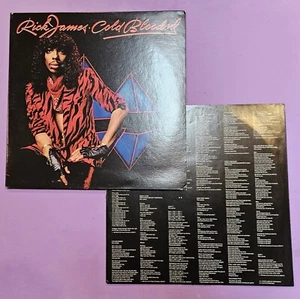 Rick James - "Cold Blooded" -  1983 LP - Motown Records -  LP, Slip, Cover - Picture 1 of 2