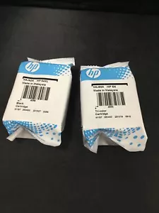 Genuine HP 64 XL Black & 64 Tri-Color Ink Catridges 2 Pack (05-2026) - Picture 1 of 3