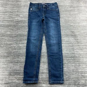 Tommy Bahama Jeans Size 10 Youth Girls Skinny Stretch Mid Rise Blue Denim - Picture 1 of 10