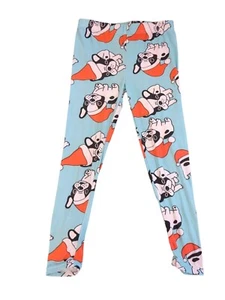 Two Left Feet Women's Leggings Size S/M 6-8 French Bulldog Soft - Picture 1 of 6