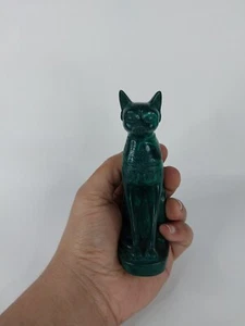 RARE ANCIENT EGYPTIAN ANTIQUE Bastet Cat Bast Statue Eye of Horus Amulet - Picture 1 of 11