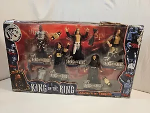WWF Jakks 6-stelliges Vintage King of the Ring Set Austin Edge WWE 2001 Hardy Ltd - Bild 1 von 21
