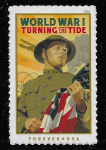 US Scott #5300, Single 2019 World War I VF MNH - Picture 1 of 1