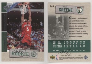 2005-06 Upper Deck Rookie Debut Orien Greene #147 Rookie RC
