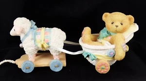 Cherished Teddy Brooke Baby In Pram ~ Arriving with love And Care 302686 - Picture 1 of 4